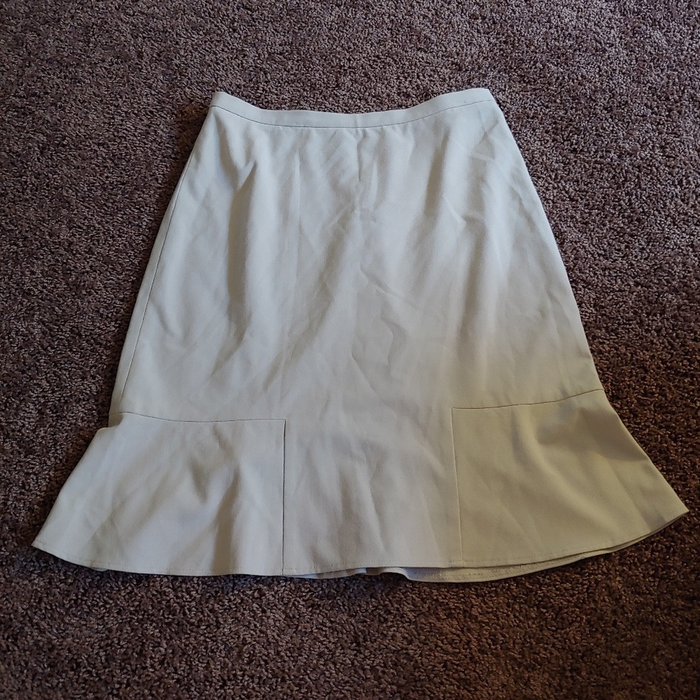The limited stretch cream adorable skirt